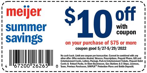 Meijer promo codes - Save $10 on $50 Order Using Meijer Coupon: Code: 02/23/2024: Buy Desserts as Low as $1: Deal: Buy 1 Get 1 50% Off Select Items at Meijer: Deal: Buy Frozen Meals Starting at $2: Deal: Shop... 